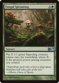 Fungal Sprouting - Magic 2013 (M13) - Magic: The Gathering card