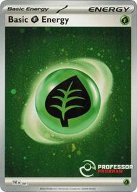 Grass Energy (2023) #001 from Professor Program Promos Pokemon card image