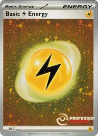 Lightning Energy (2023) #004 from Professor Program Promos Pokemon card image