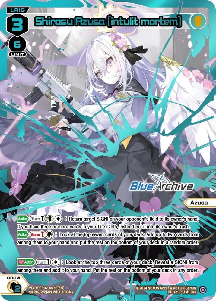Shirasu Azusa [intulit mortem] (LRP) - Blue Archive DIVA - WIXOSS