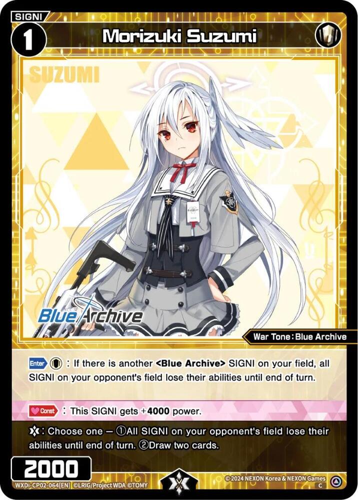 Morizuki Suzumi - Blue Archive DIVA - WIXOSS - TCGplayer.com