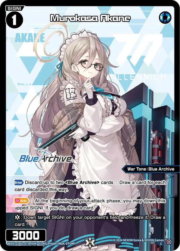 Murokasa Akane (Parallel) - Blue Archive DIVA - WIXOSS - TCGplayer.com