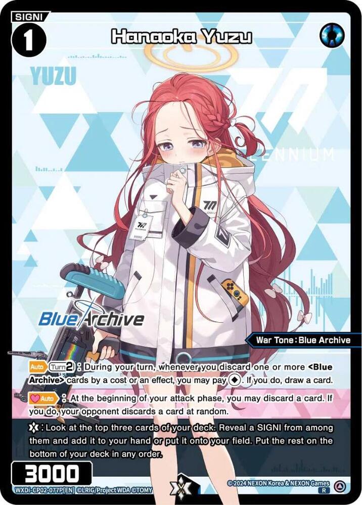 Hanaoka Yuzu (Parallel) - Blue Archive DIVA - WIXOSS - TCGplayer.com