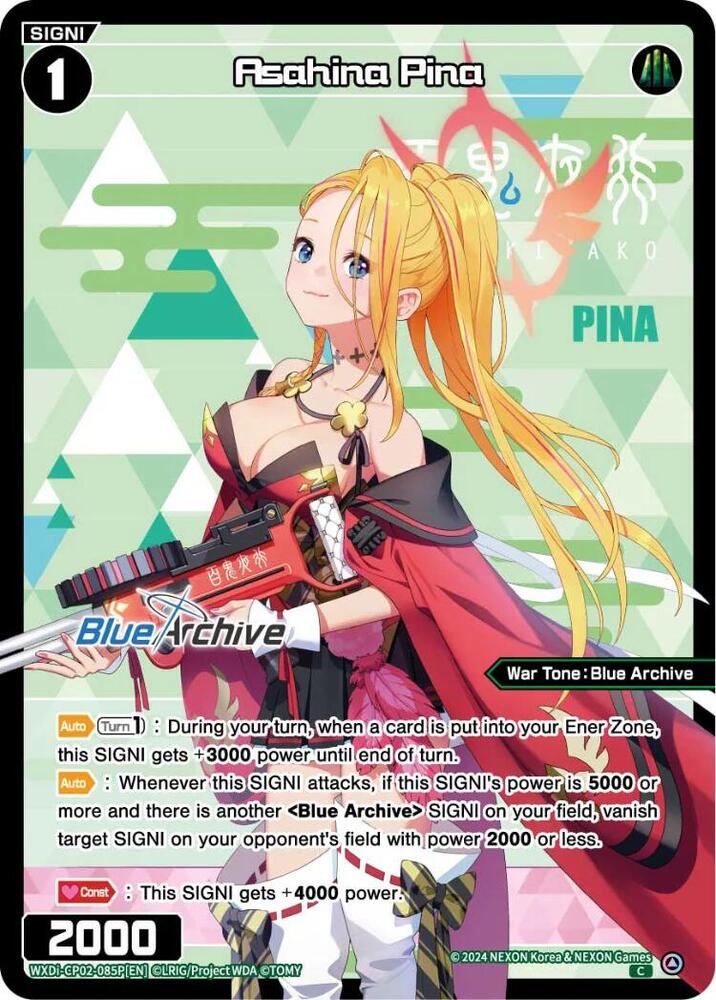 ☆Hana★ Asahina Pina (Parallel) - Blue Archive DIVA - WIXOSS - TCGplayer.com