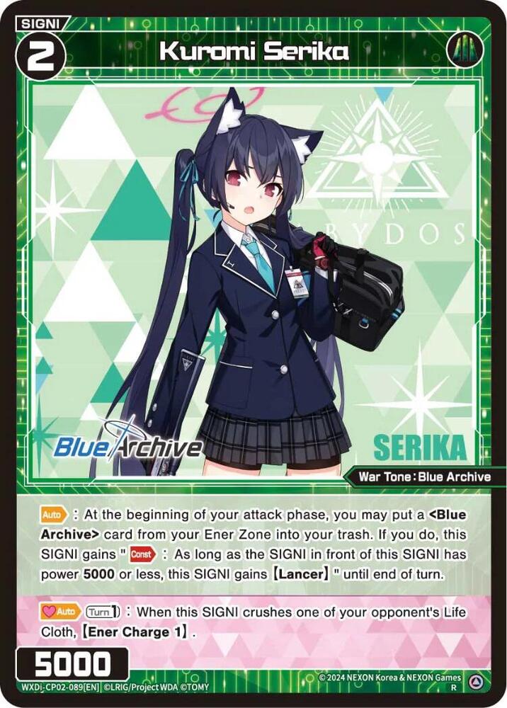 Kuromi Serika - Blue Archive DIVA - WIXOSS - TCGplayer.com