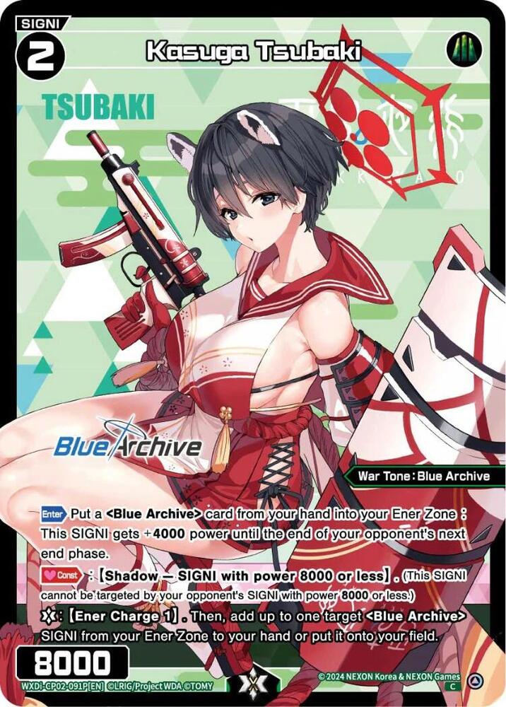 Kasuga Tsubaki (Parallel) - Blue Archive DIVA - WIXOSS - TCGplayer.com