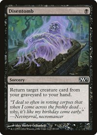 Disentomb - Magic 2013 (M13) - Magic: The Gathering card
