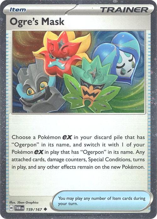 Ogre's Mask - 159/167 (Cosmos Holo) 159/167 from Miscellaneous Cards & Products
