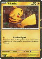 Pikachu - 051/162 (Cosmo Holo) - Miscellaneous Cards & Products