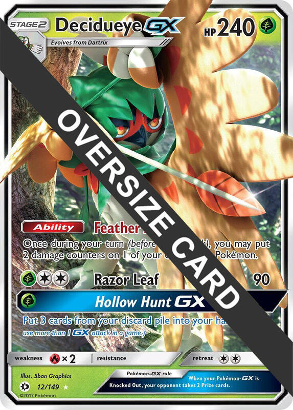 Decidueye GX - 12/149 (Decidueye GX Challenge Box) 12/149 from Jumbo Cards