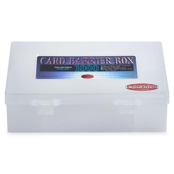 KMC カードバリアボックス1000 デュエルマスターズ 大量セット KMC Deck Box: Card Barrier Box - Clear (Holds 1000+) - KMC Deck