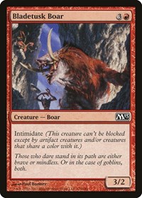 Bladetusk Boar - Magic 2013 (M13) - Magic: The Gathering card