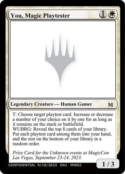 You Magic Playtester