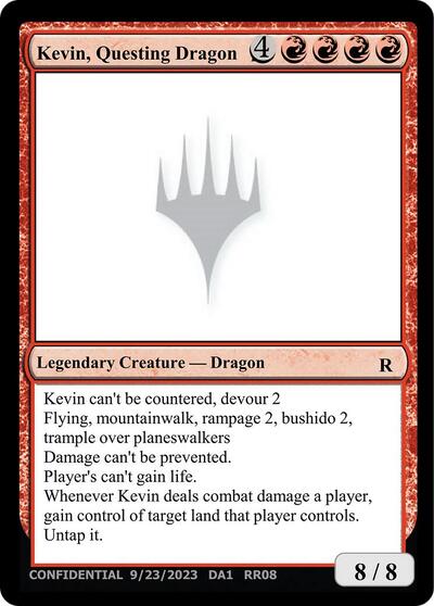 Kevin Questing Dragon