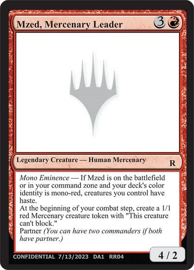 Mzed Mercenary Leader