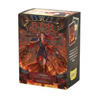 Dragon Shield Flesh and Blood Matte Art - Cindra, Dracai of