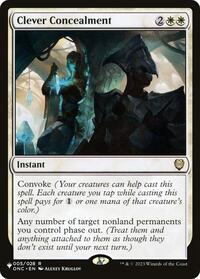 Clever Concealment (The List Reprints)