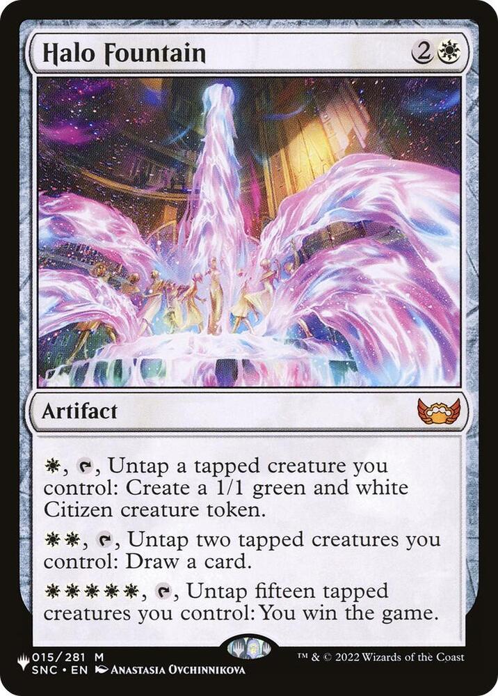 Halo Fountain - The List Reprints - Magic: The Gathering
