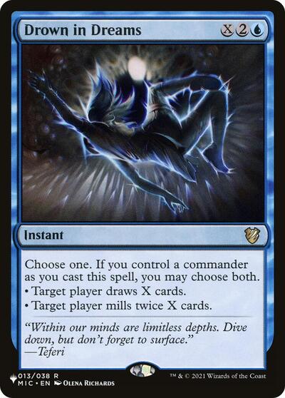 Drown in Dreams (The List) from LIST #MIC-13, Magic: The Gathering card