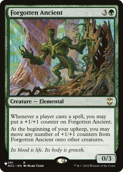 Forgotten Ancient (The List, from NCC) from LIST #NCC-291, Magic: The Gathering card