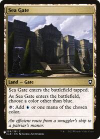 Sea Gate - The List Reprints - Magic: The Gathering card