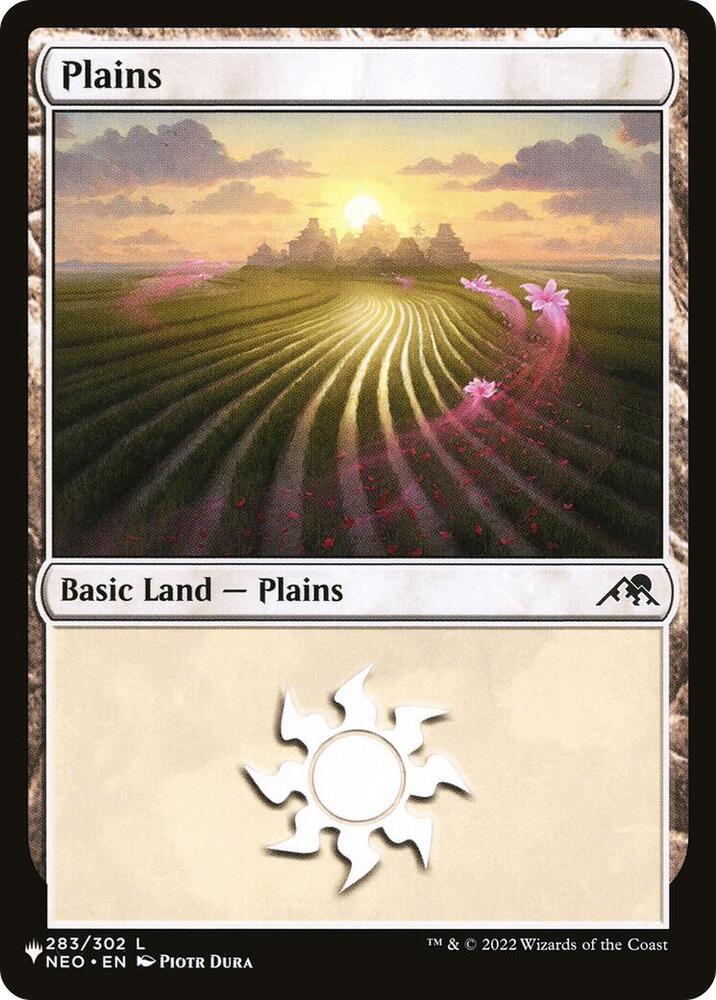 Plains (NEO) 283/302 card