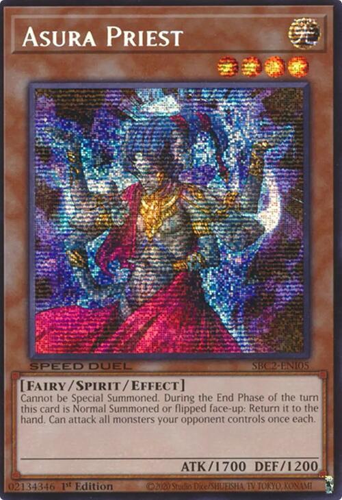 Asura Priest (PSR) - Speed Duel: Battle City Finals - YuGiOh