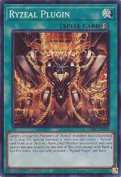 Ryzeal Plugin (SR) - Crossover Breakers - YuGiOh - TCGplayer.com