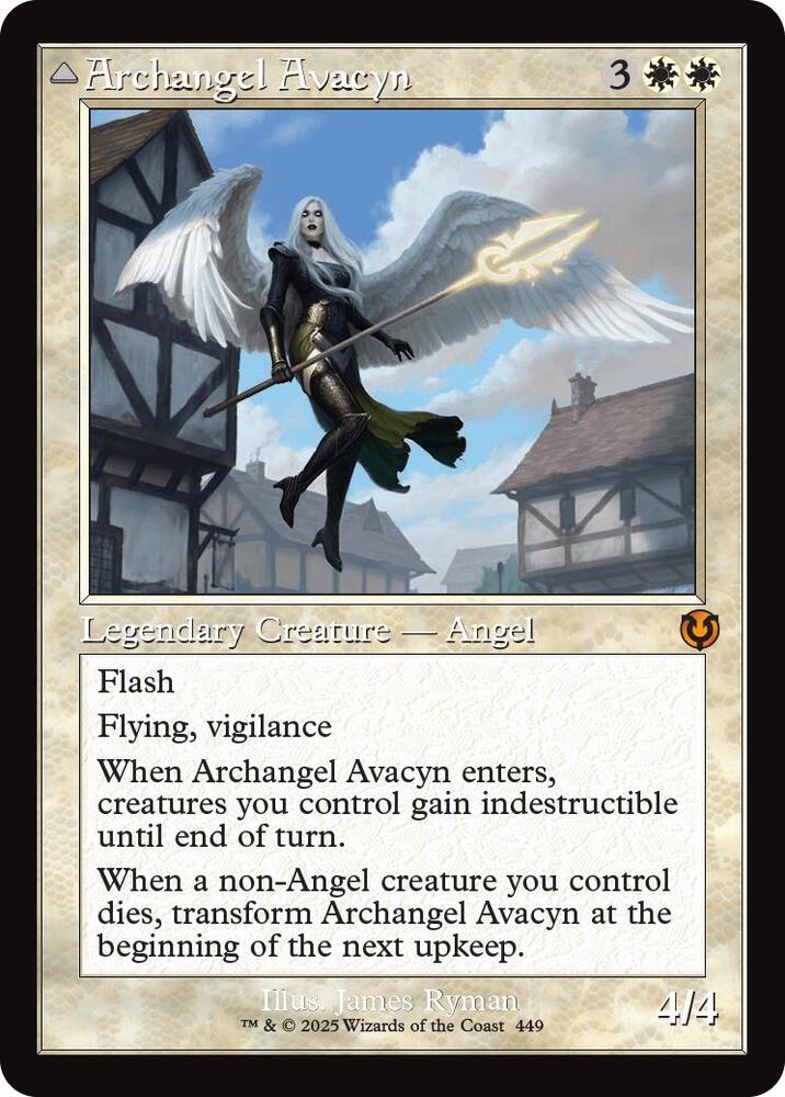 Archangel Avacyn (Retro Frame) - Innistrad Remastered