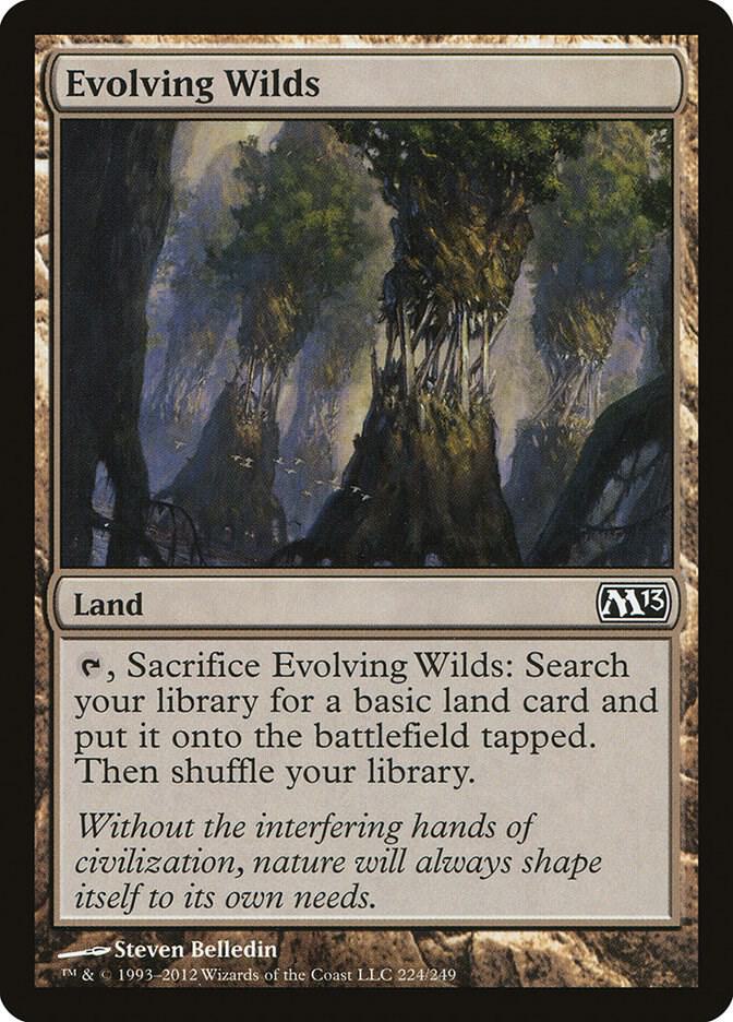 Evolving Wilds - Magic 2013 (M13) - Magic: The Gathering