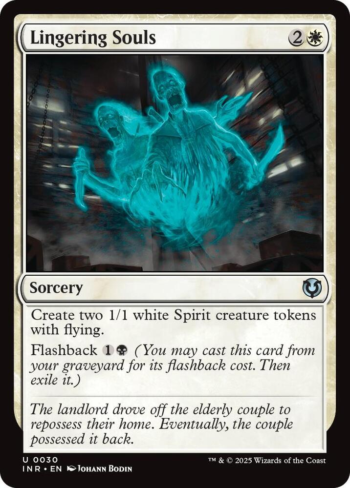 Lingering Souls 030 MTG Innistrad Remastered Uncommon NP | eBay Lingering Souls 030 MTG Innistrad Remastered Uncommon NP | eBay