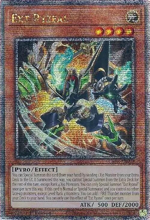 Ext Ryzeal (Quarter Century Secret Rare) - Crossover Breakers