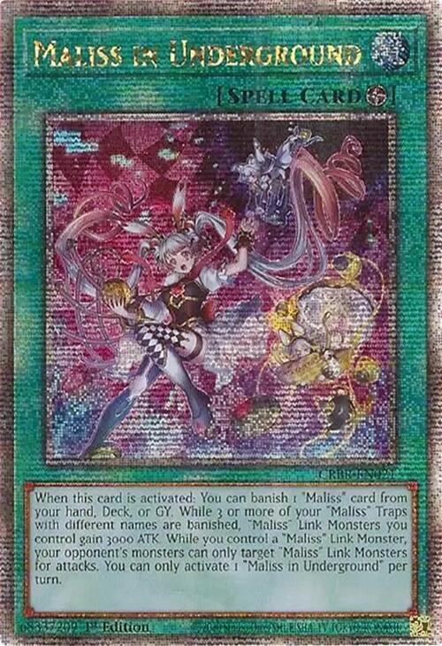 Maliss in Underground (Quarter Century Secret Rare) - Crossover