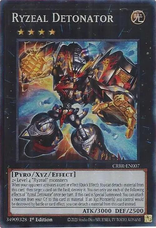 Ryzeal Detonator (CR) - Crossover Breakers - YuGiOh - TCGplayer.com