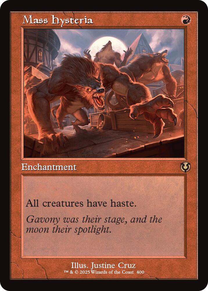 Mass Hysteria (Retro Frame)