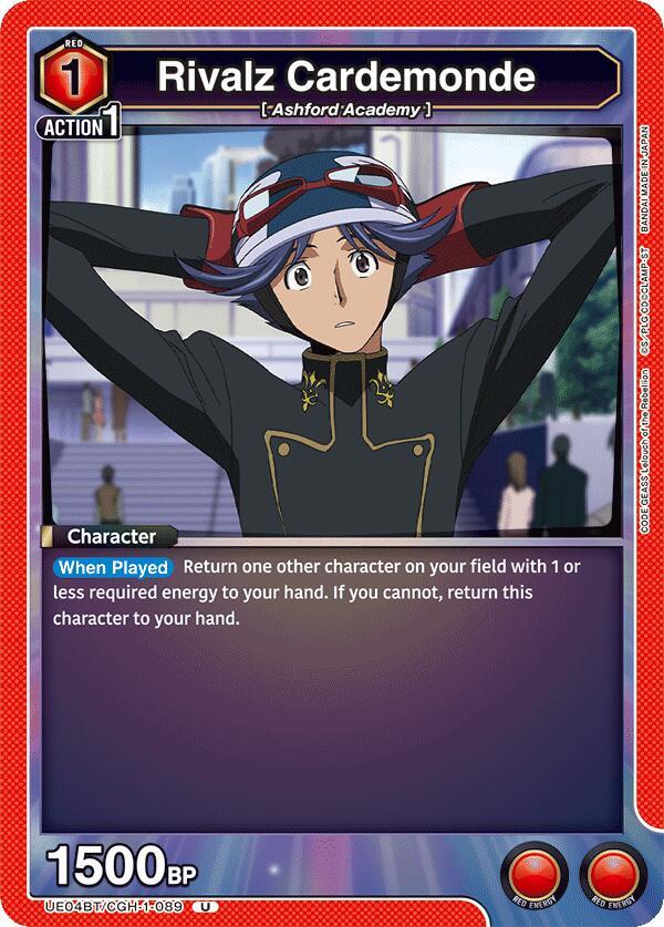 Rivalz Cardemonde - UE04BT: CODE GEASS: Lelouch of the Rebellion