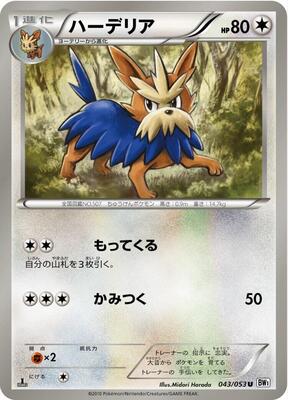 2010 Japanese White Collection Herdier [1st Edition] #43 card