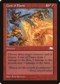 Cone of Flame - Weatherlight - Magic: The Gathering card