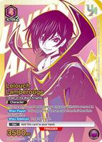 Suzaku Kururugi (035) - Union Arena Promotion Cards - Union Arena