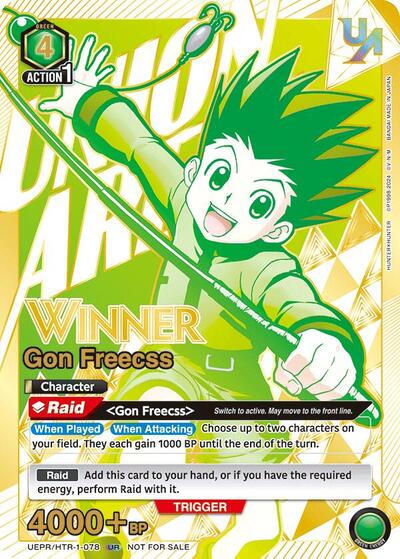 Gon Freecss (078) (Winner) card