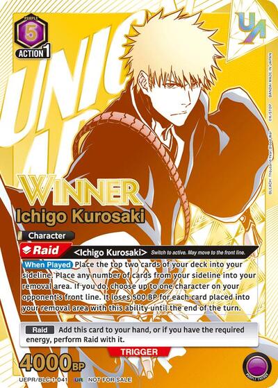 Ichigo Kurosaki (041) (Winner) card