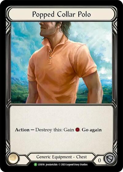 Popped Collar Polo