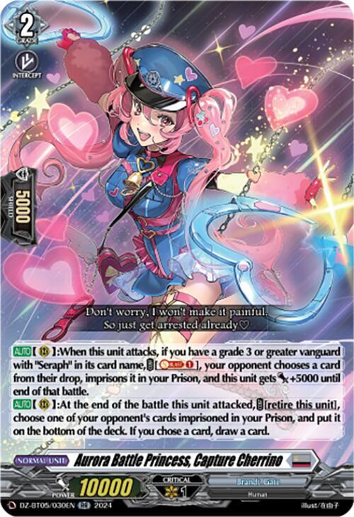 Aurora Battle Princess, Capture Cherrino