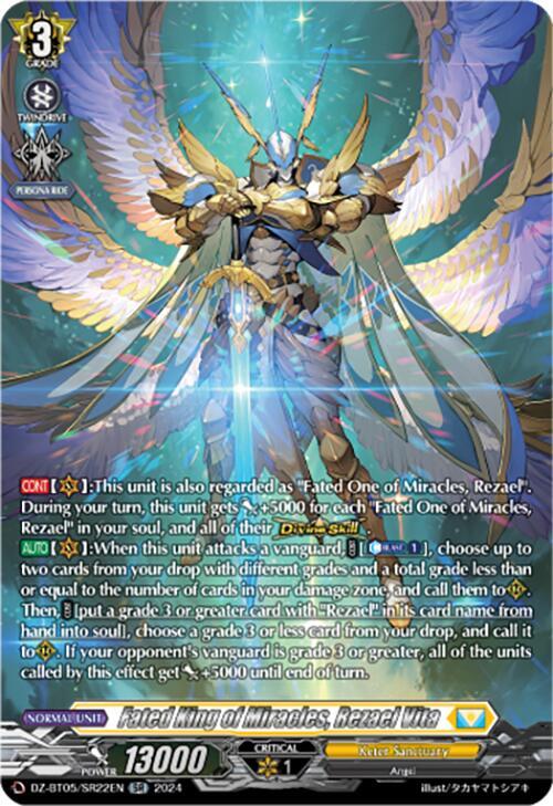 Fated King of Miracles, Rezael Vita (SR)