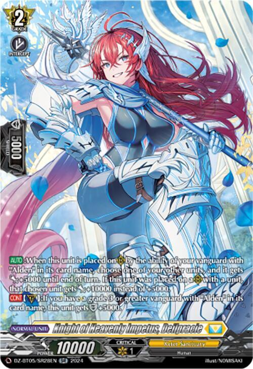 Knight of Heavenly Impetus, Deilpracie (SR) - DZ-BT05: Omniscient
