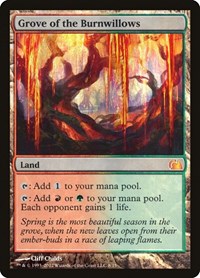 Grove of the Burnwillows - From the Vault: Realms - Magic: The Gathering card