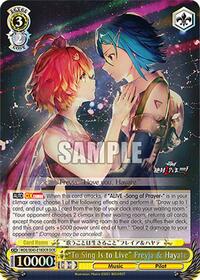 "To Sing Is to Live" Freyja & Hayate (DCR)