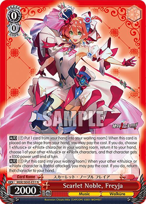 Scarlet Noble, Freyja