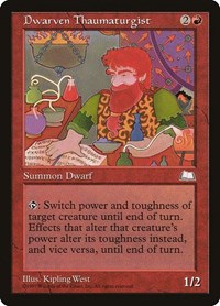 Dwarven Thaumaturgist - Weatherlight - Magic: The Gathering card