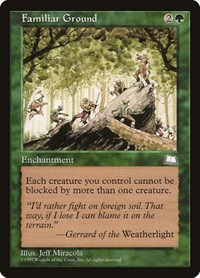 Familiar Ground - Weatherlight - Magic: The Gathering card